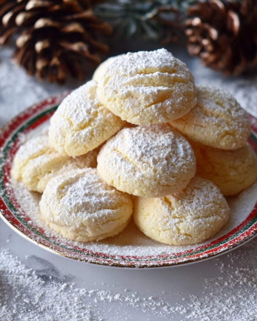 Sweetened Condensed Milk Snowball Cookies Recipe