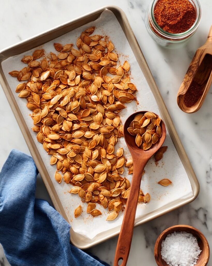 Crispy Roasted Pumpkin Seeds Recipe