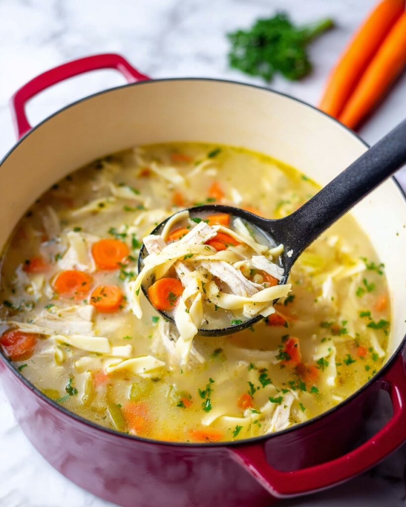 Hearty Chicken Noodle Soup Recipe