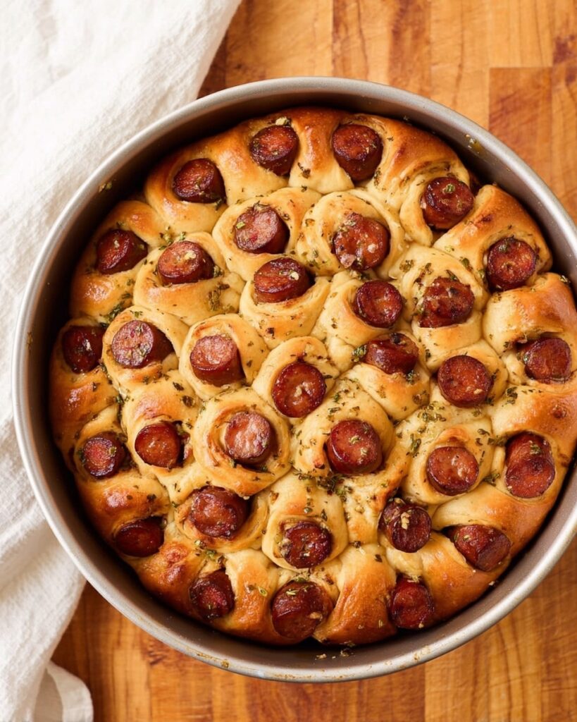 Pull-Apart Pillsbury Pigs in a Blanket Recipe