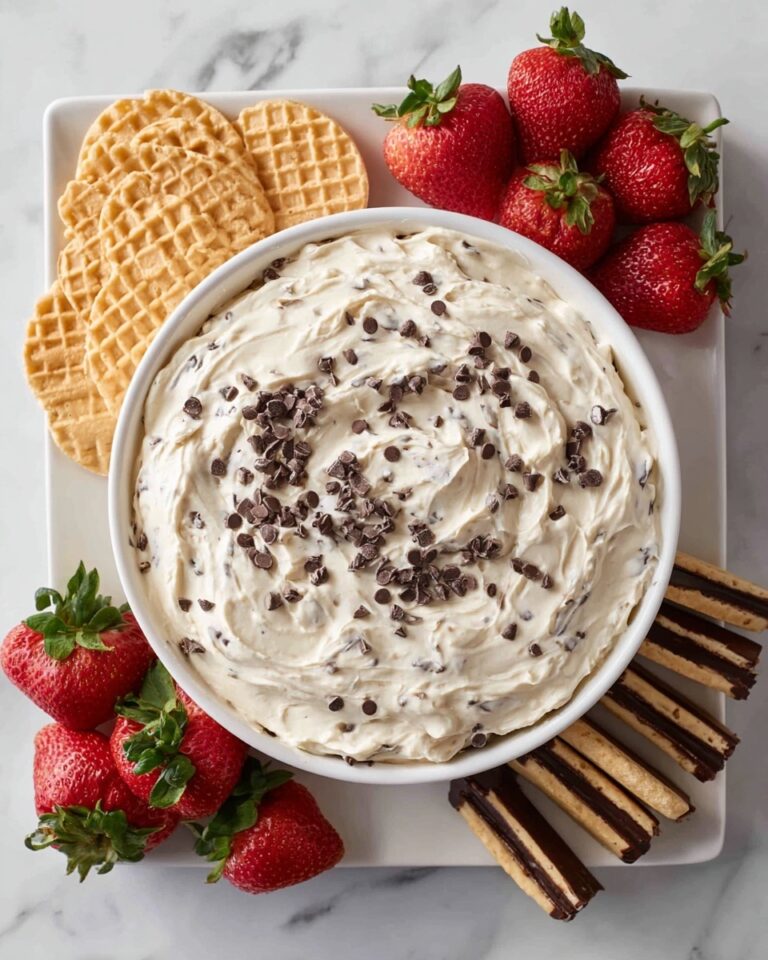 Creamy Cannoli Dip with Chocolate Chips Recipe