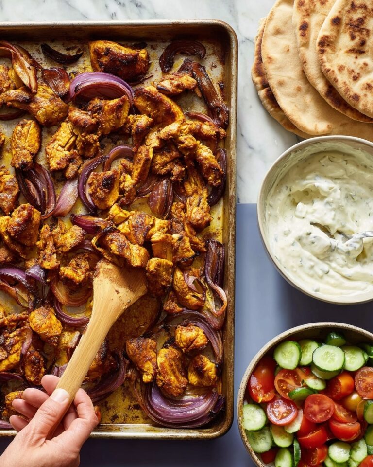 Chicken Shawarma Sheet-Pan Dinner Recipe