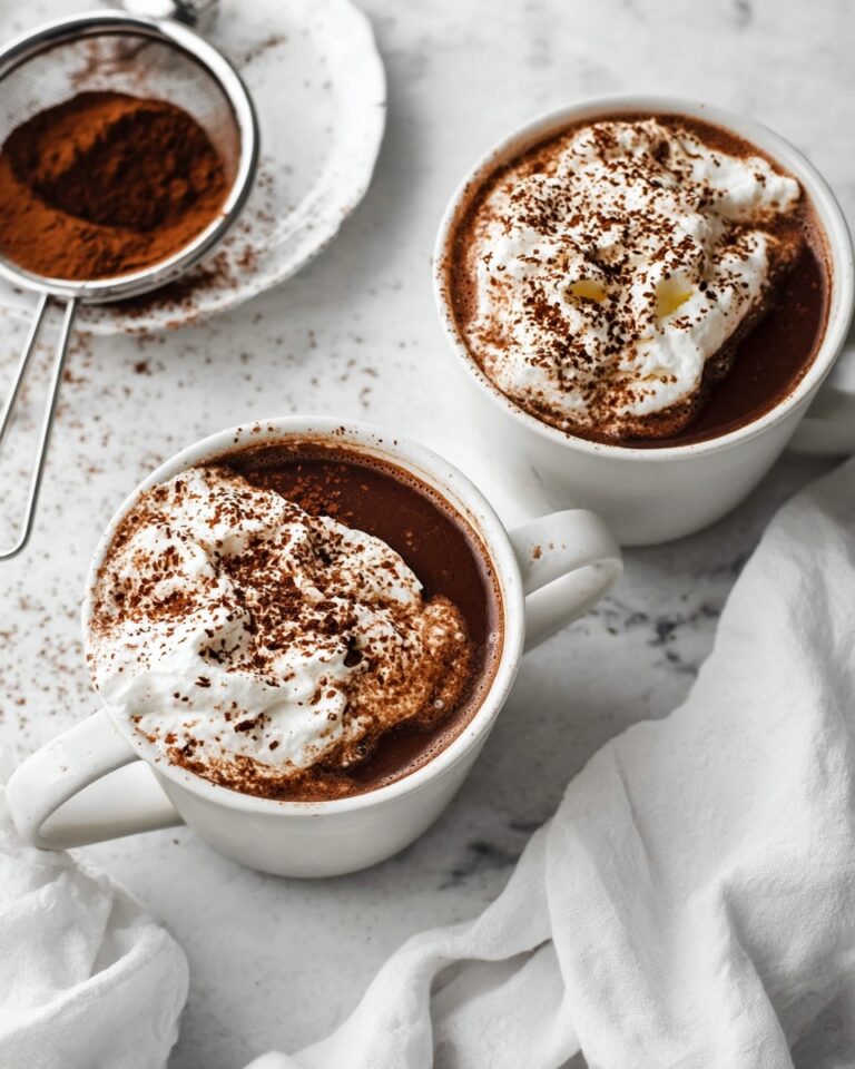Rich Hot Chocolate Recipe