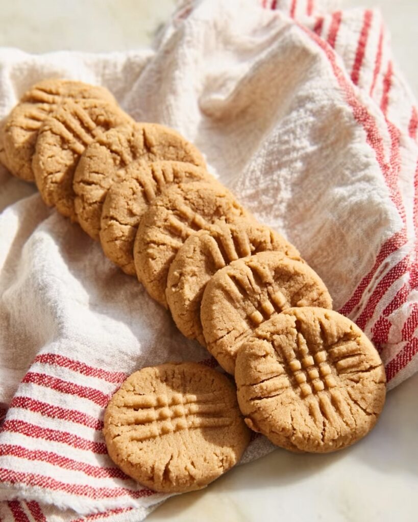 Easy 3-Ingredient Peanut Butter Cookies Recipe