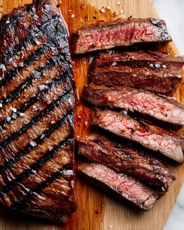 Best Flank Steak Marinade for Grilling Recipe
