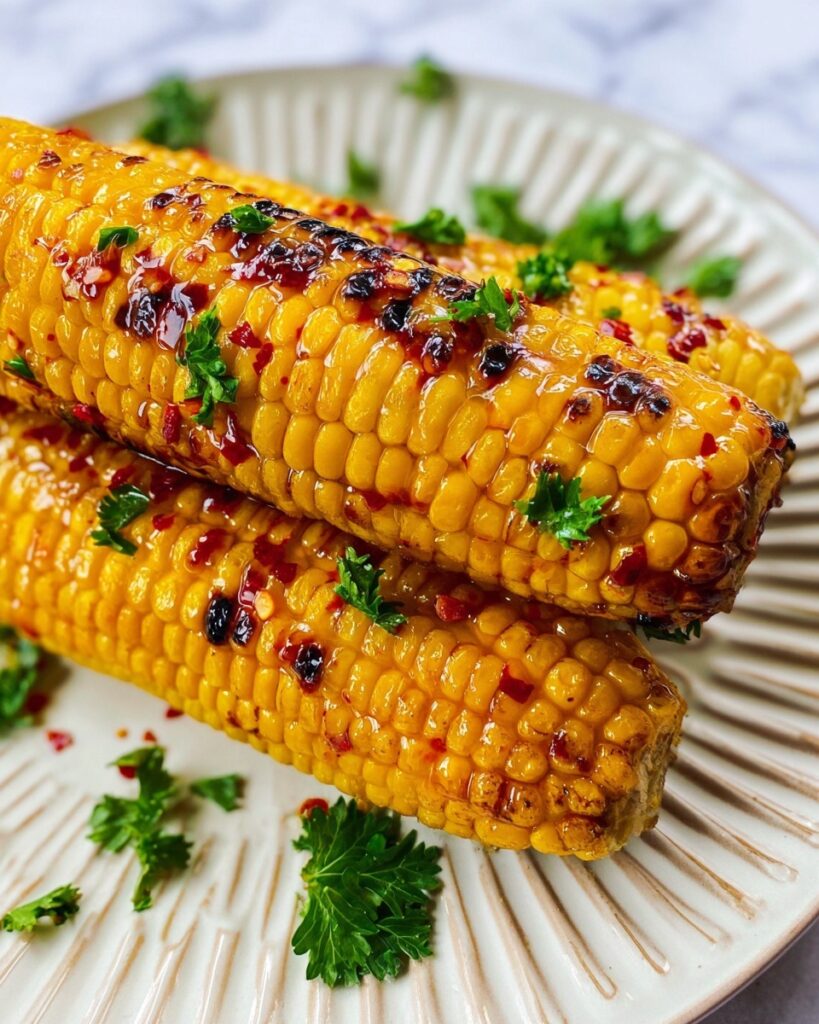 Bang Bang Grilled Corn on the Cob Recipe