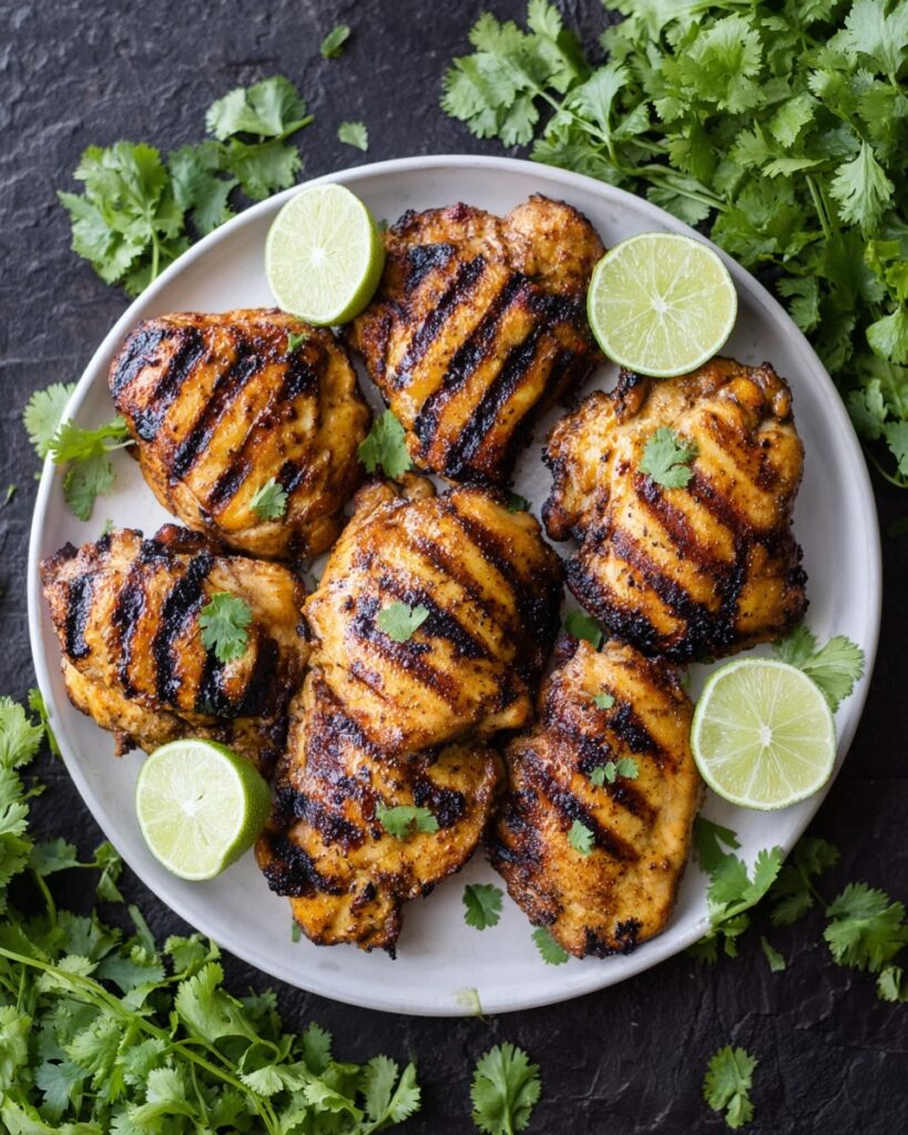 Grilled Cilantro Lime Chicken Thighs Recipe