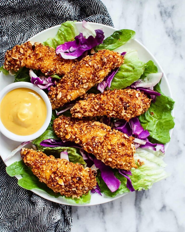 Pretzel Crusted Chicken Tenders Recipe