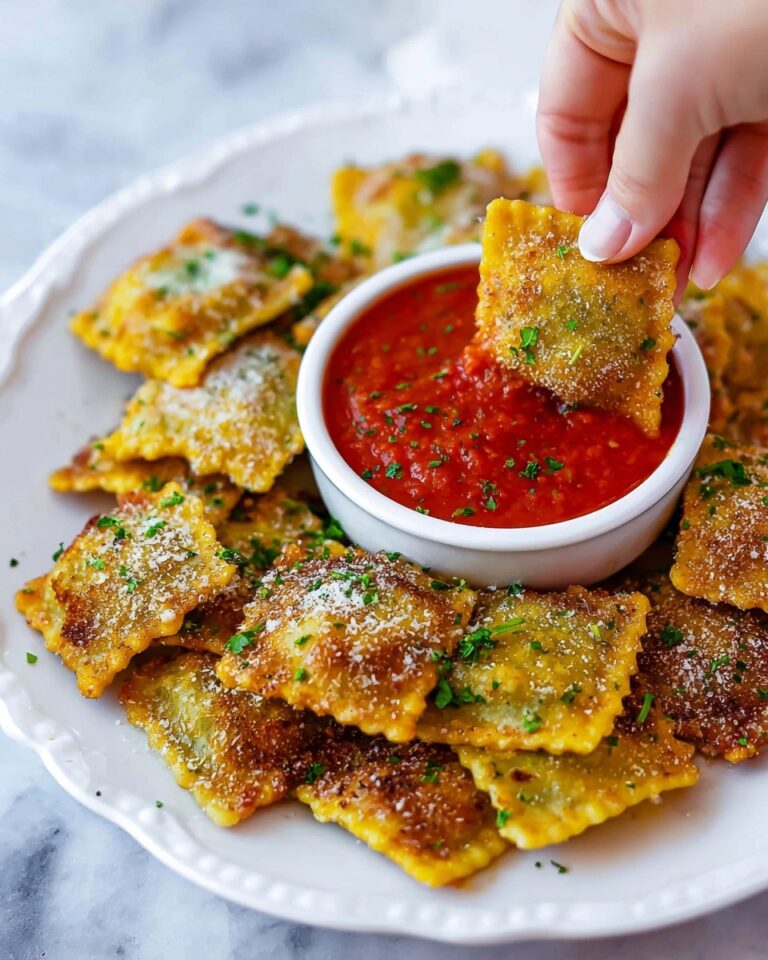 Crispy Toasted Ravioli with Marinara Recipe