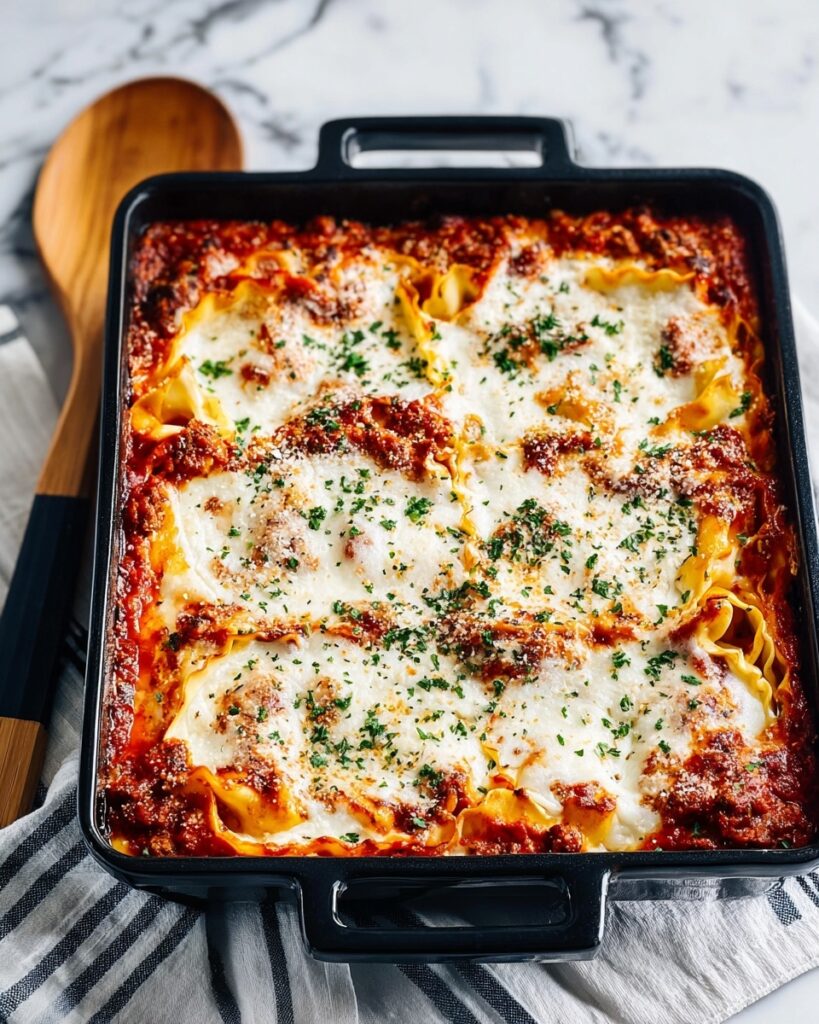 Cheesy Baked Tortellini Casserole Recipe