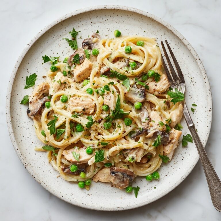 Creamy Turkey Mushroom Tetrazzini Recipe