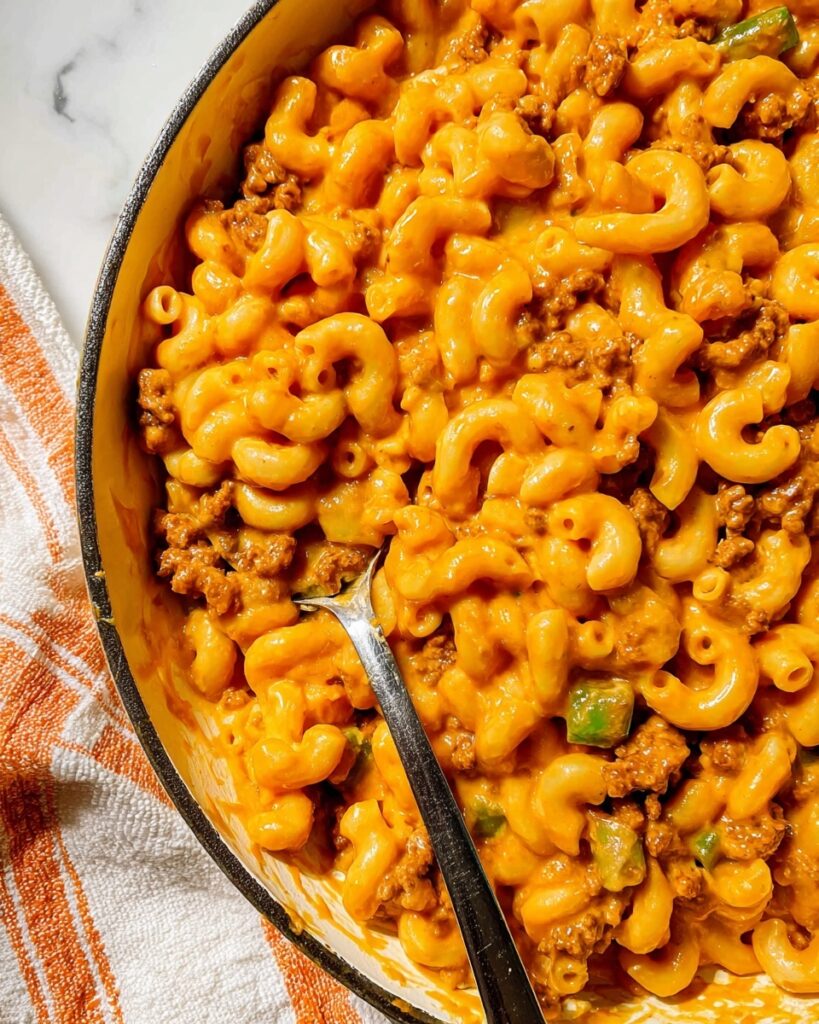 Creamy Chorizo Mac and Cheese Recipe