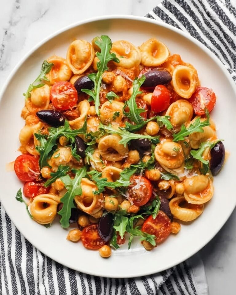 One-Pan Orecchiette with Chickpeas and Tomatoes Recipe