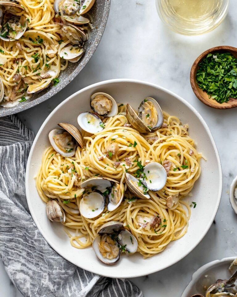 Clams and Linguine Pasta Recipe