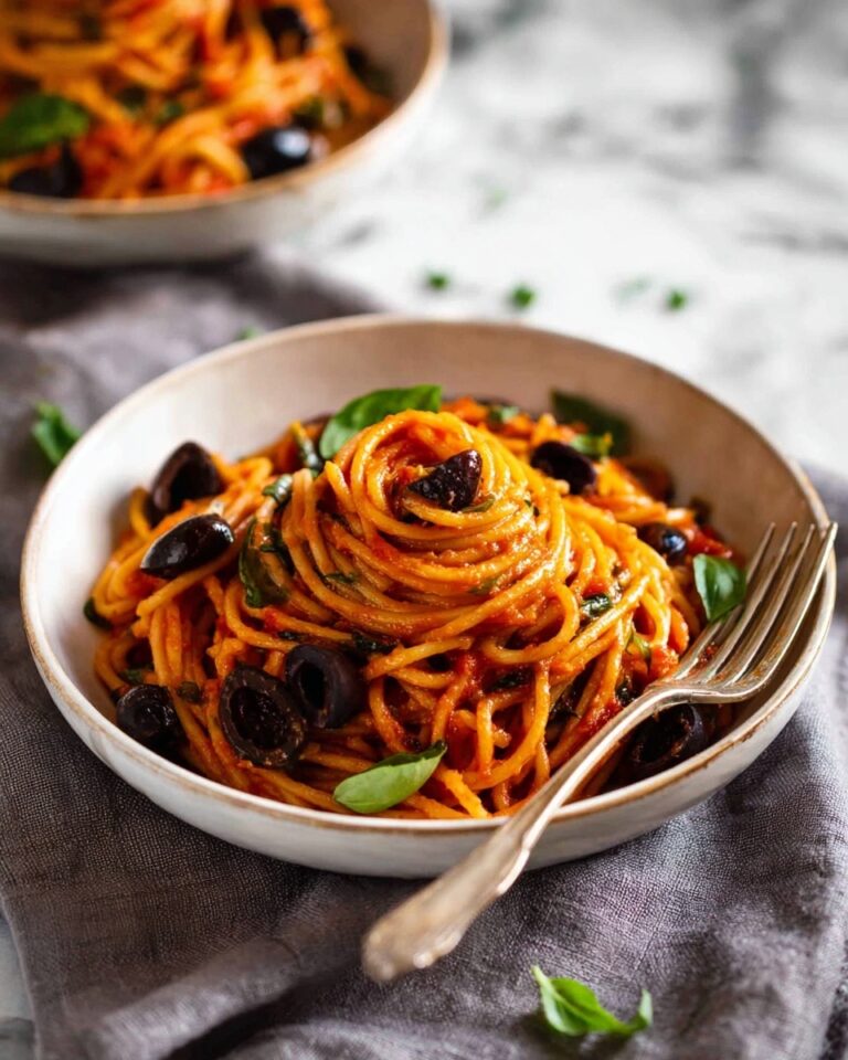 Spaghetti alla Puttanesca Recipe