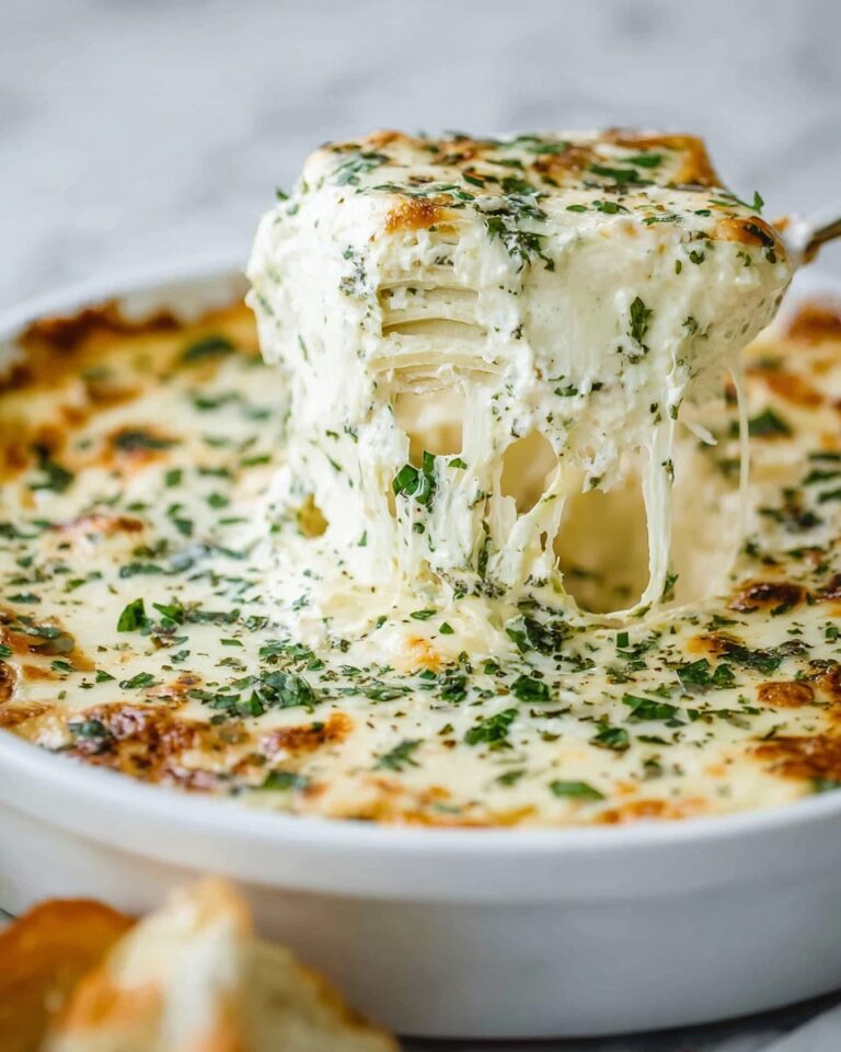 Creamy Chicken Alfredo Lasagna Recipe