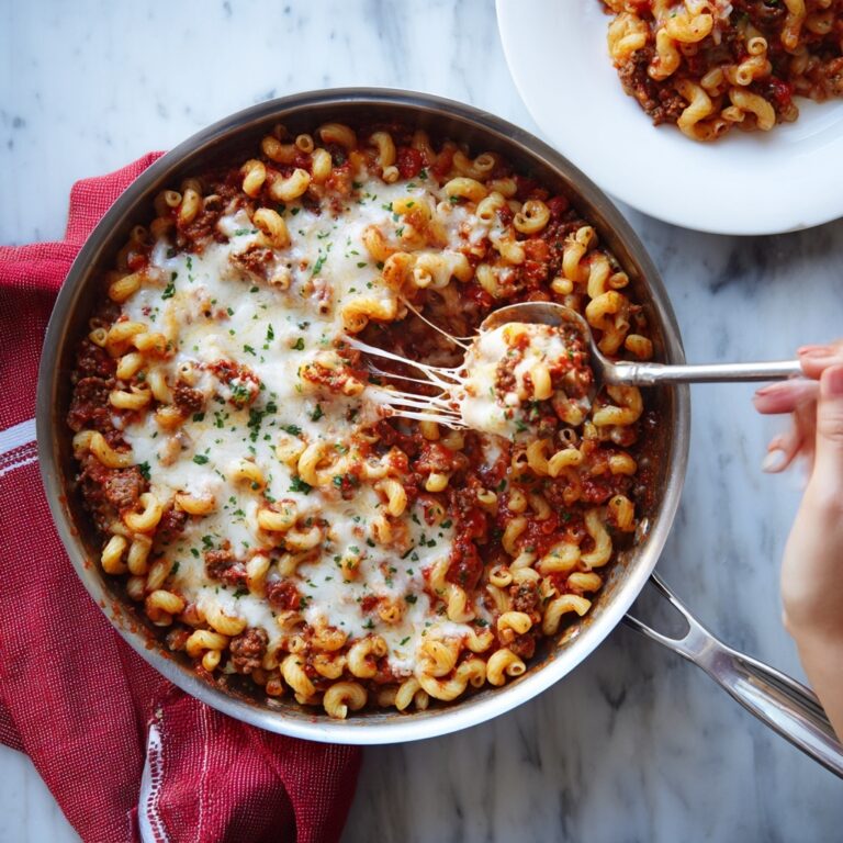 American Chop Suey Pasta Skillet Recipe