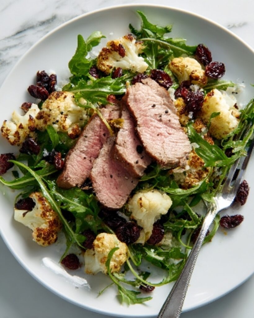 Steak Salad with Lemon Vinaigrette Recipe