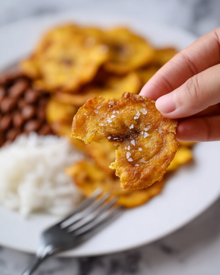 Cuban Tostones with Garlic Mojo Recipe