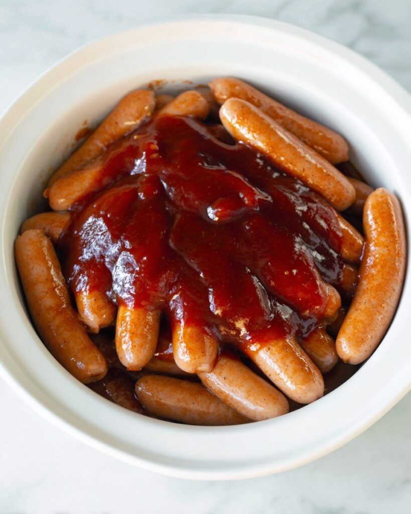 Easy Crockpot Little Smokies Recipe