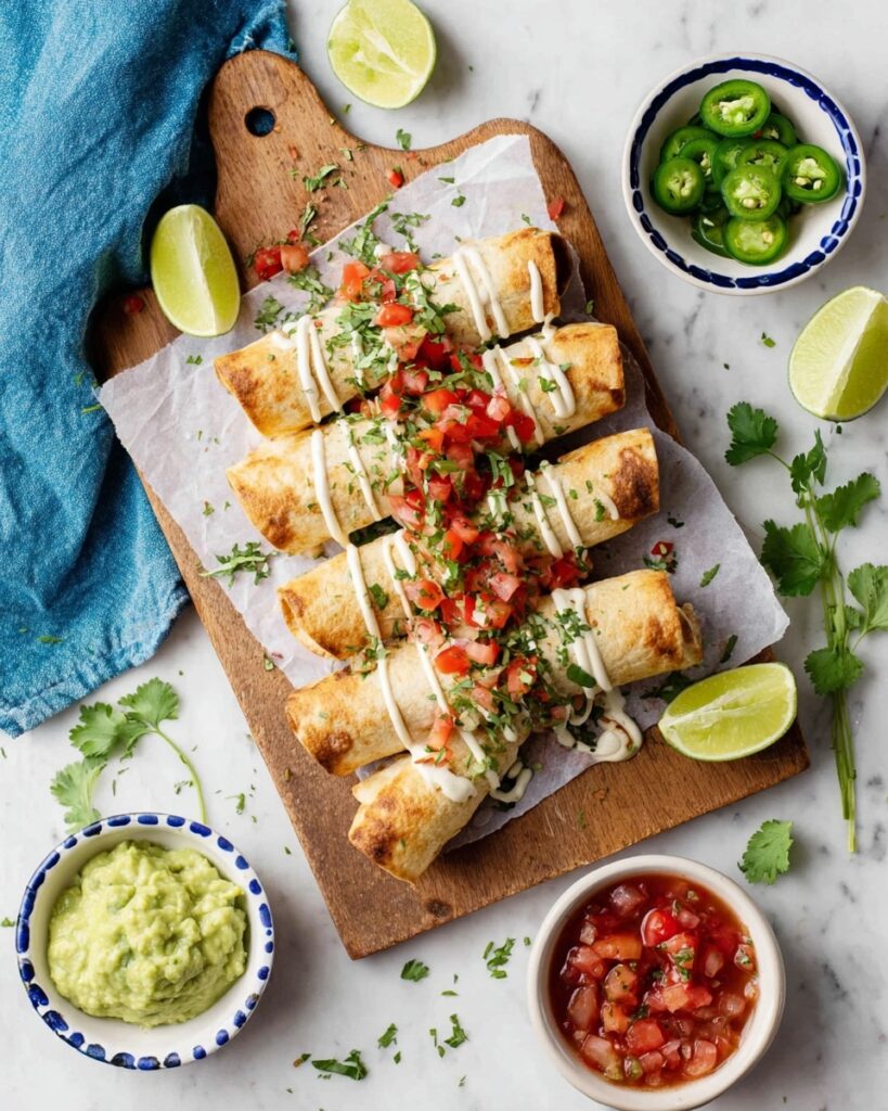 Vegan Jackfruit Taquitos Recipe