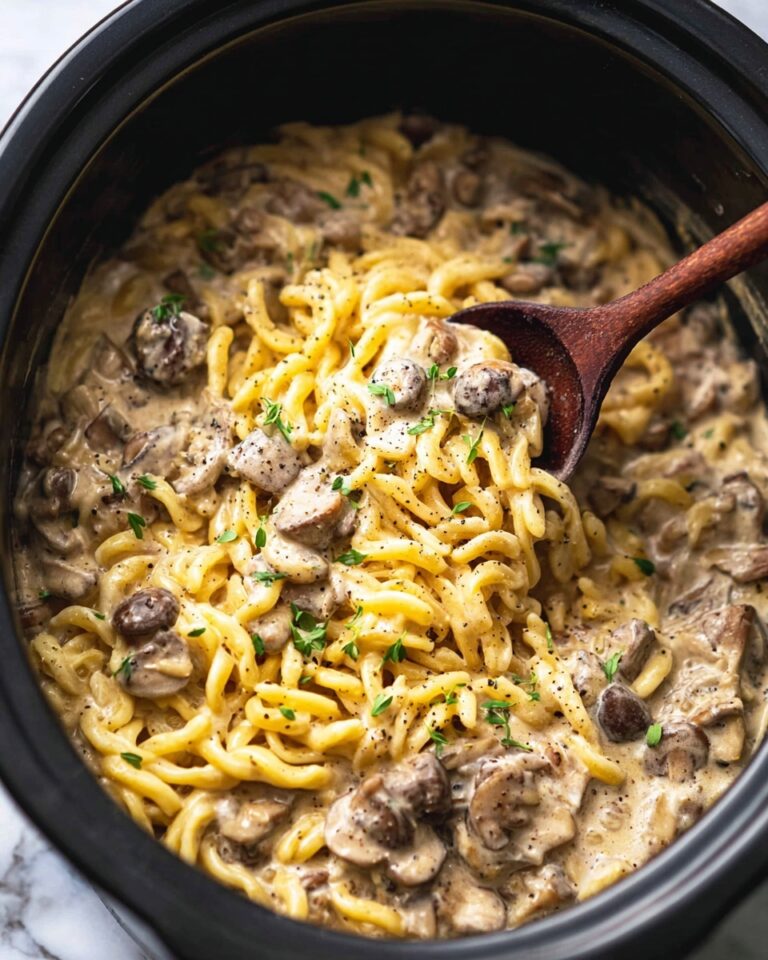 Creamy Beef Stroganoff Recipe