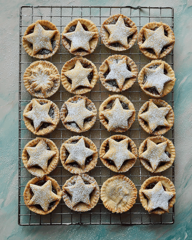 Mini Mince Pies with Star Topping Recipe