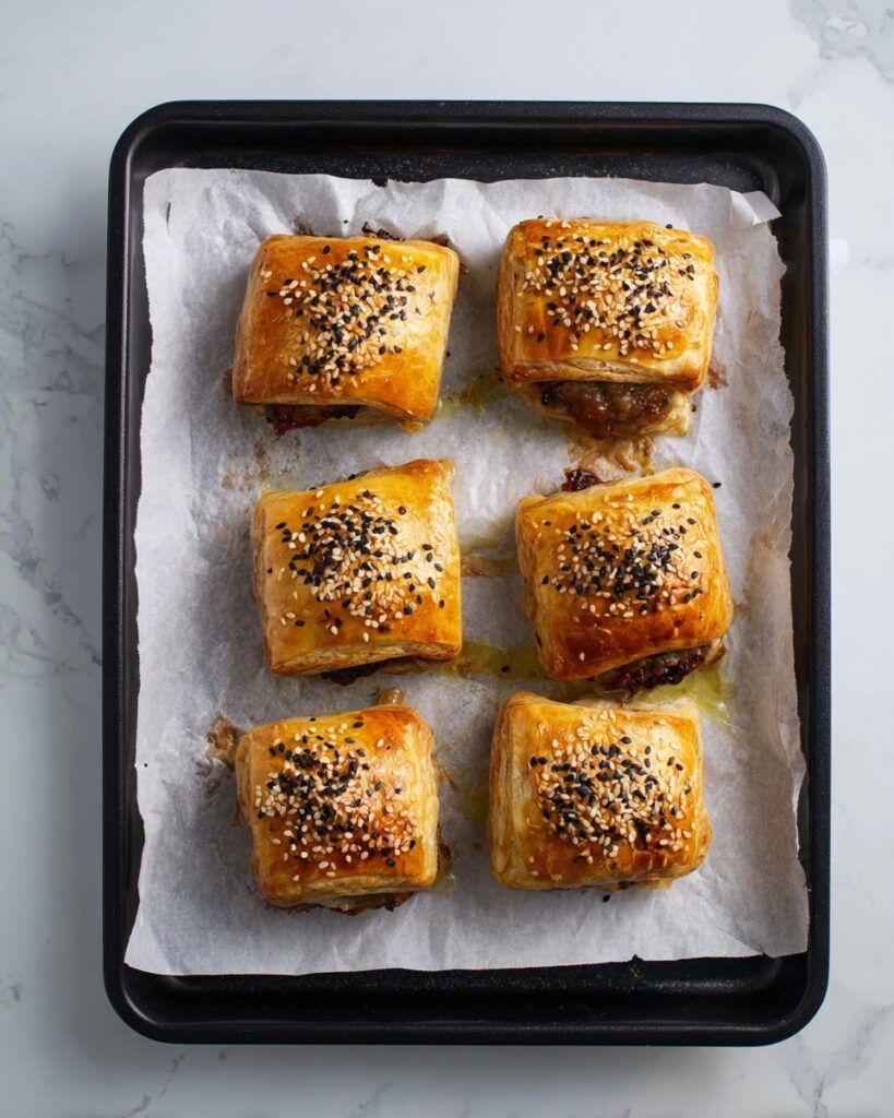 Beef Sausage Rolls Recipe