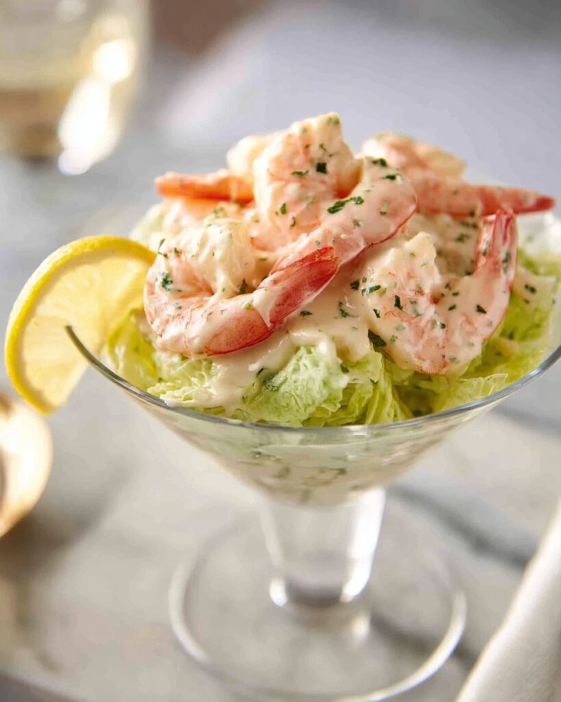 Classic Shrimp Cocktail with Rose Marie Sauce Recipe