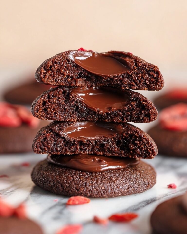 Chocolate Thumbprint Cookies with Chocolate Ganache Recipe