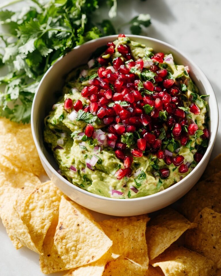 Festive Pomegranate Guacamole Recipe