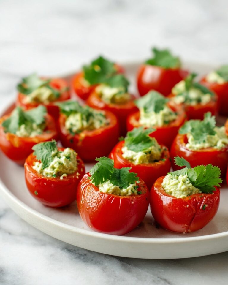 Guacamole Stuffed Cherry Tomatoes Recipe