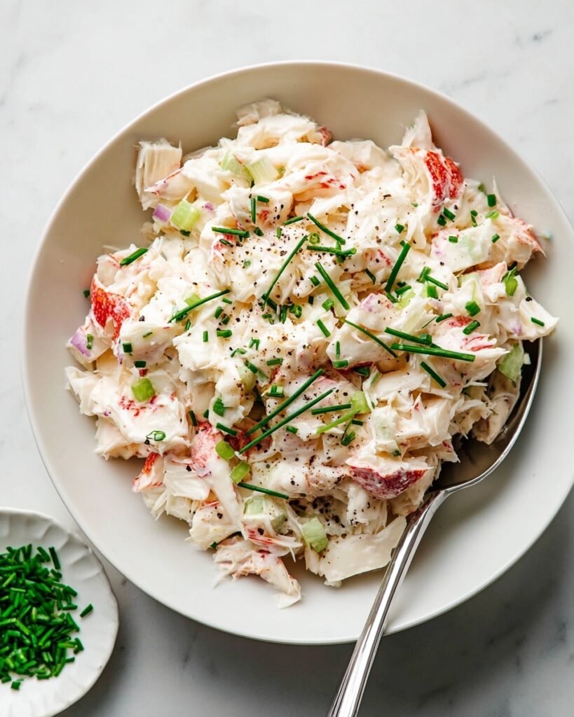 Easy Classic Crab Salad Recipe