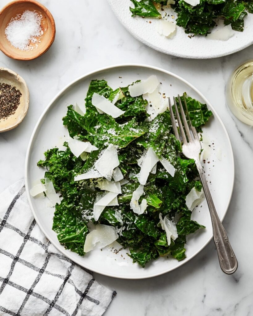 Garlic Lemon Kale Salad Recipe