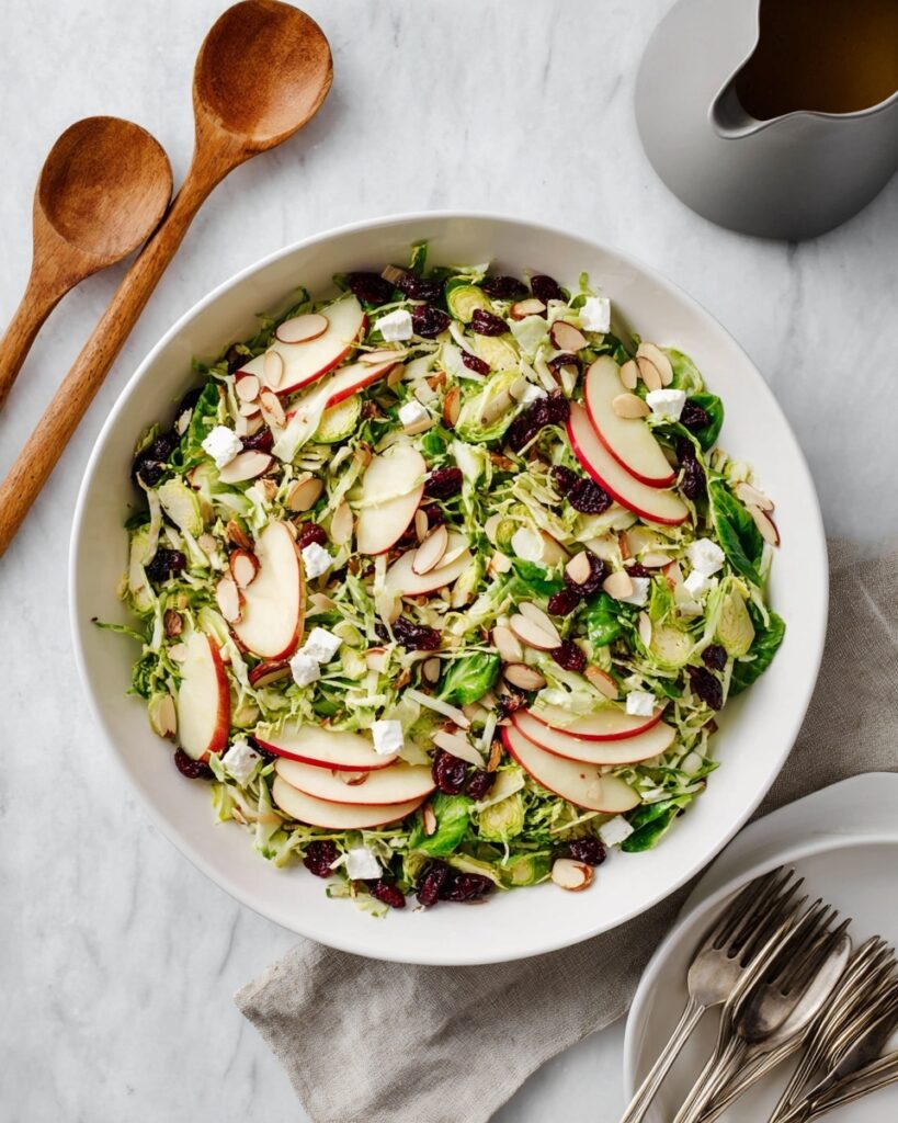Shaved Brussels Sprouts Salad Recipe