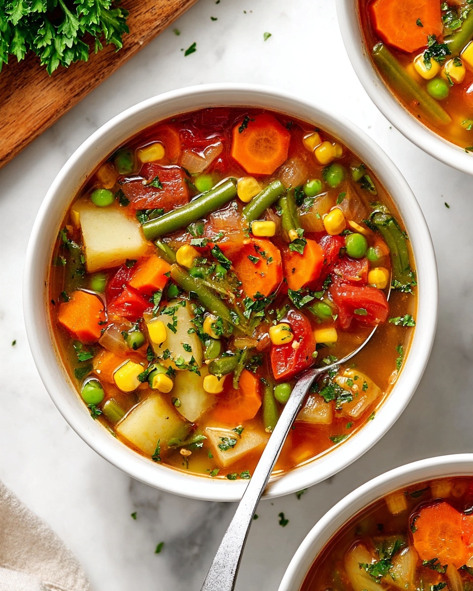 Vegetable Soup Recipe with Italian Flavors Recipe