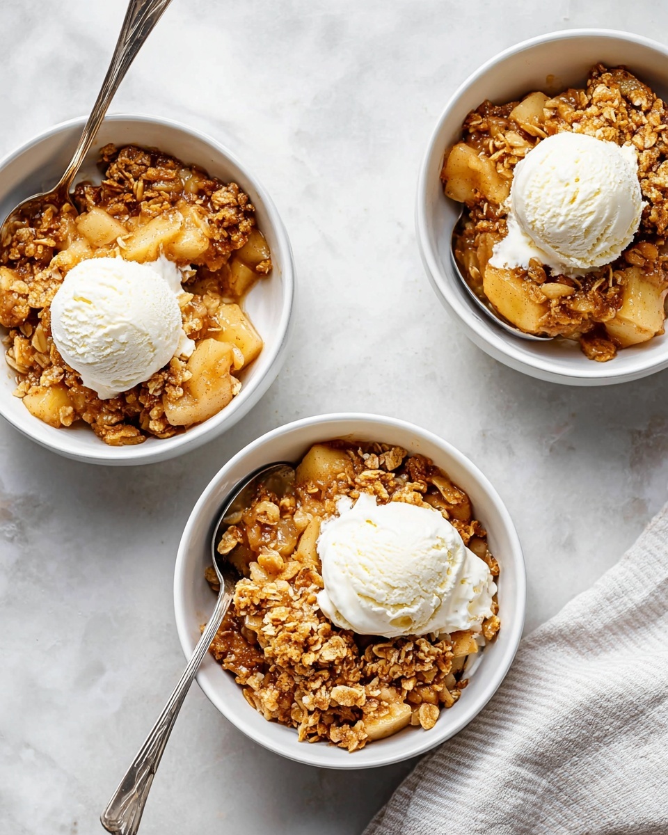 Easy Apple Crisp Recipe with Oat Crunch Recipe