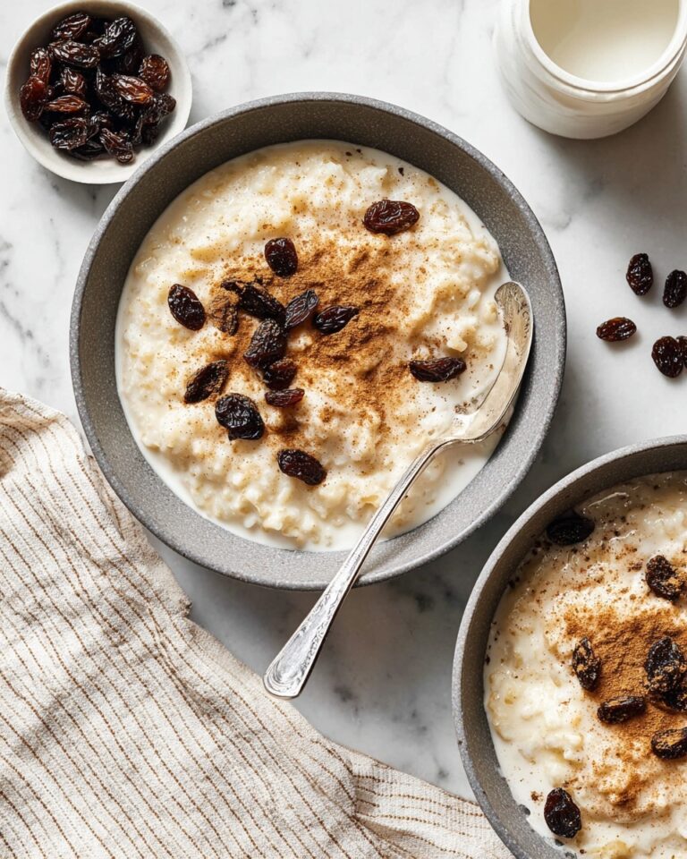 Creamy Rice Pudding Recipe