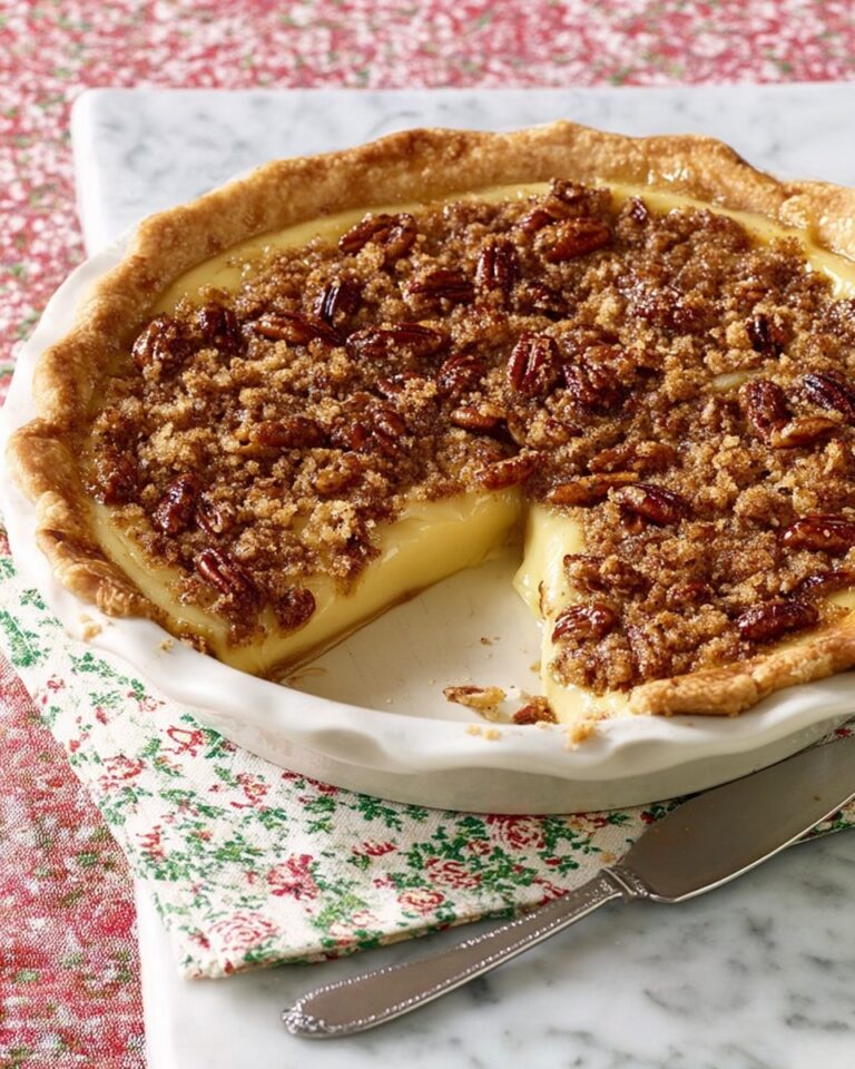 Caramel Apple Pie with Nutty Crumble Recipe