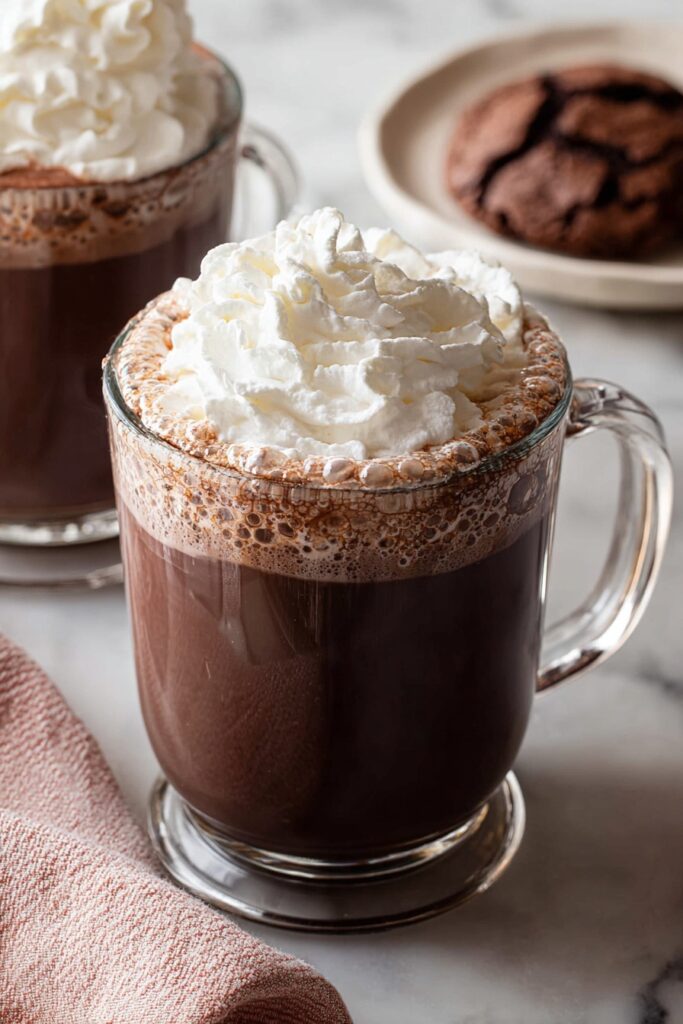 Homemade Hot Chocolate with Cocoa and Chocolate Recipe