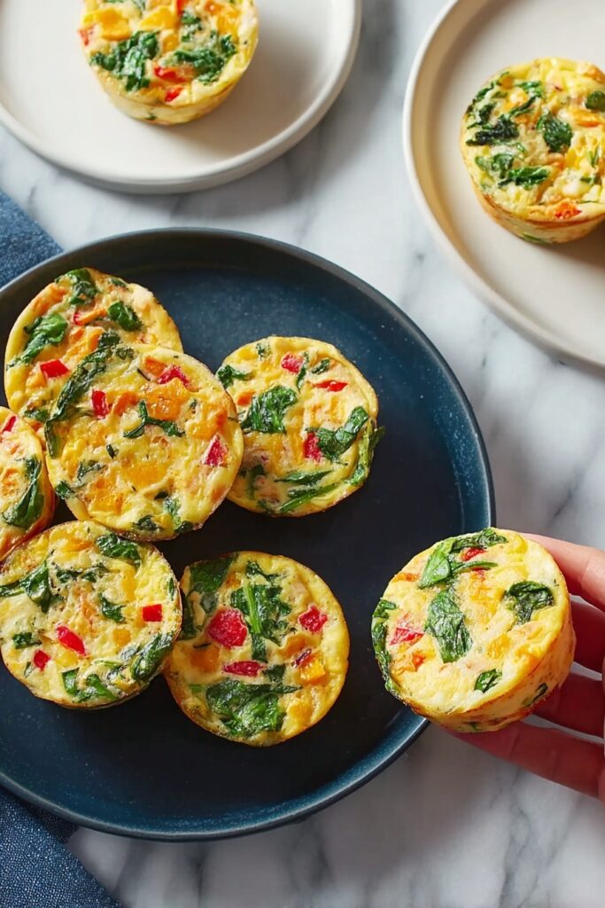 Egg Bites with Spinach and Cheese Recipe