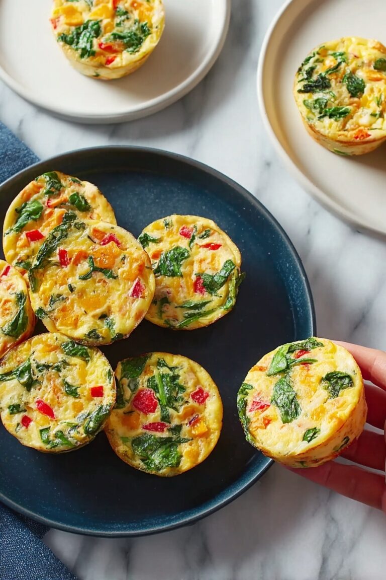 Egg Bites with Spinach and Cheese Recipe