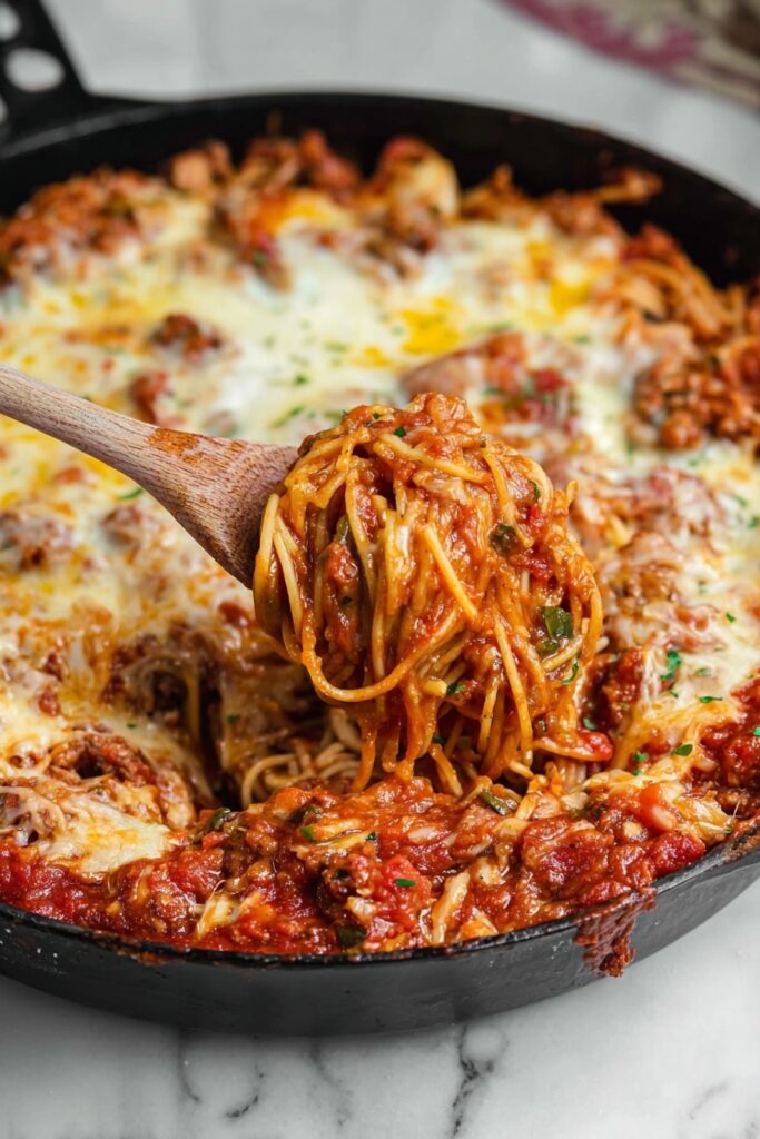 Tik Tok Million Dollar Spaghetti Bake Recipe