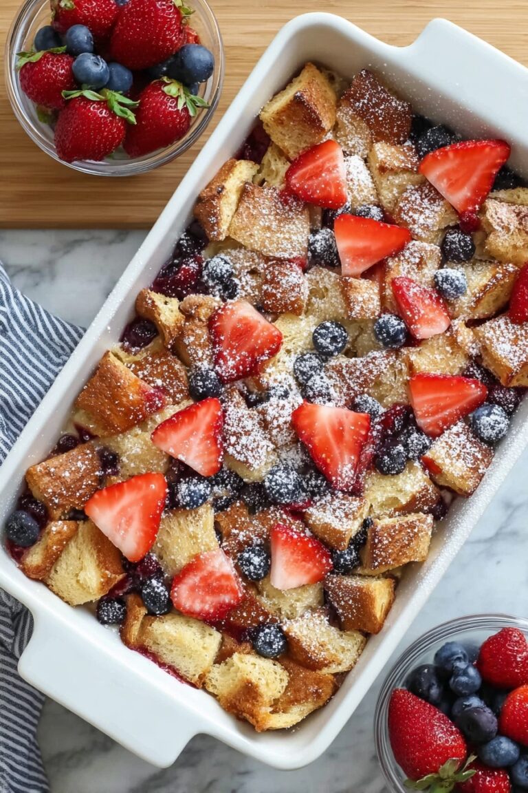 Berry French Toast Casserole Recipe
