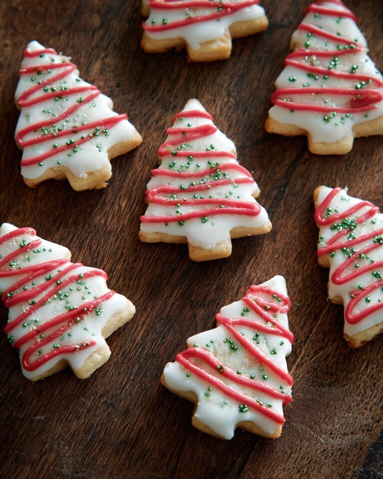 White Chocolate Christmas Fudge with Tree Cakes Recipe