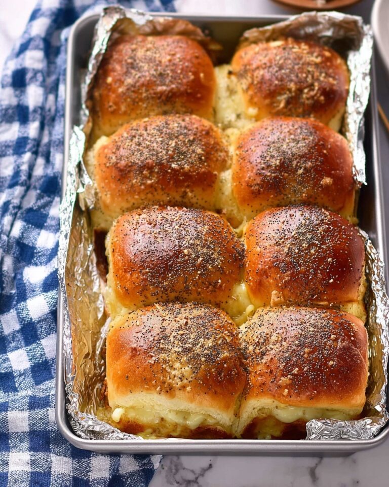 Baked Turkey and Cheese Sliders Recipe