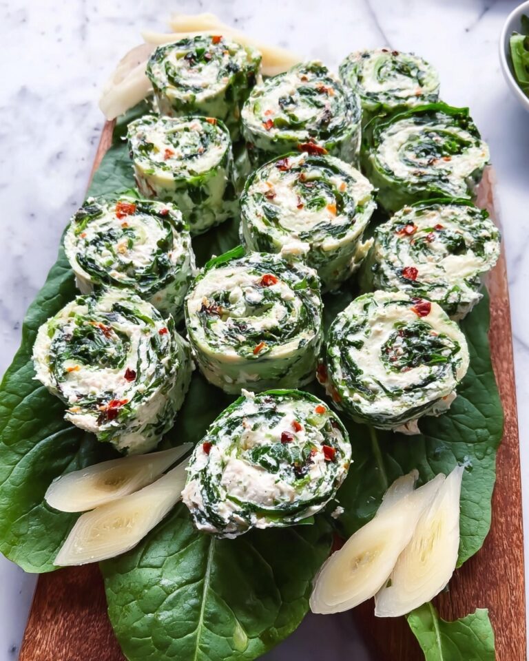 Spinach Artichoke Dip Pinwheels Recipe