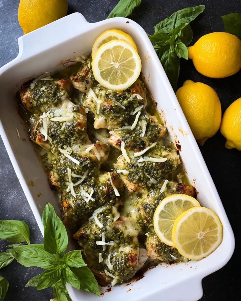 Lemon Zucchini Stuffed Shells with Pesto Recipe