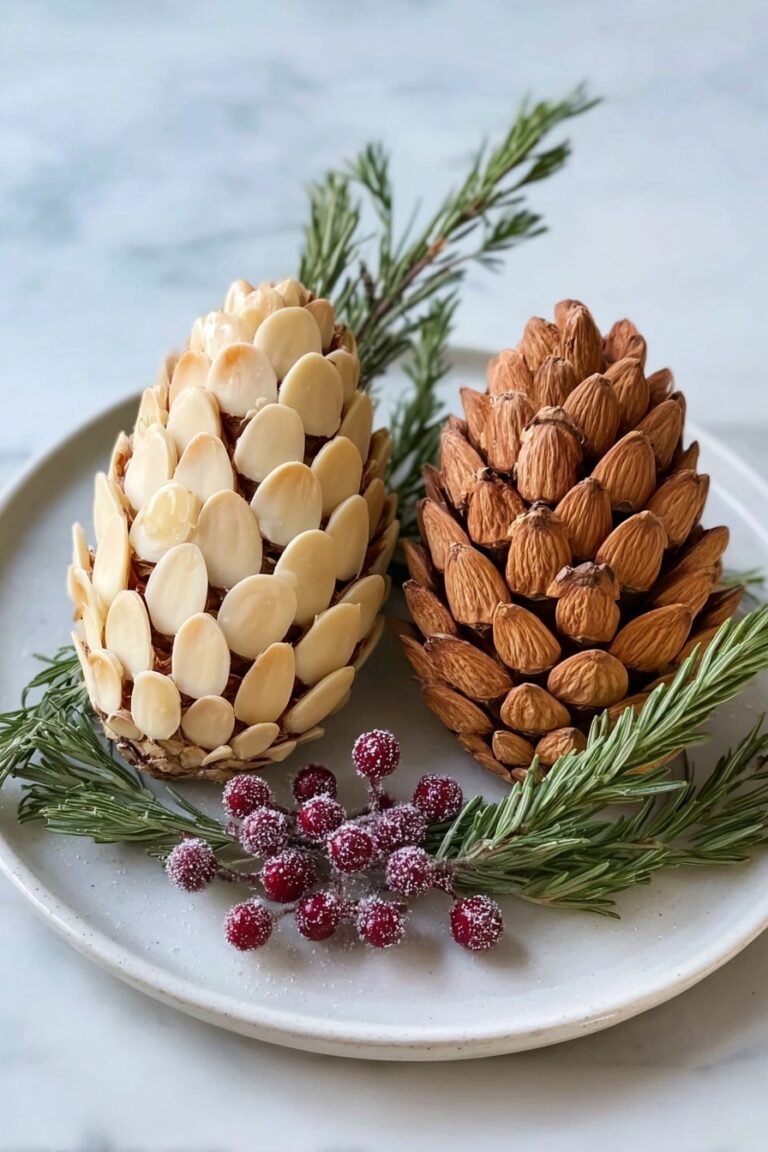 Pinecone Cheese Ball Recipe