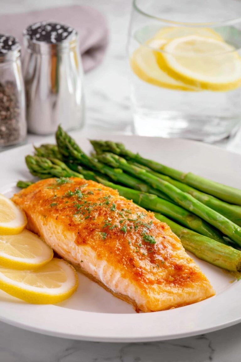 Baked Salmon with Lemon and Spices Recipe